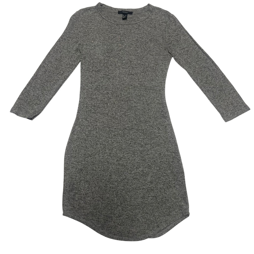Forever 21 Womens Grey Knit Dress Small